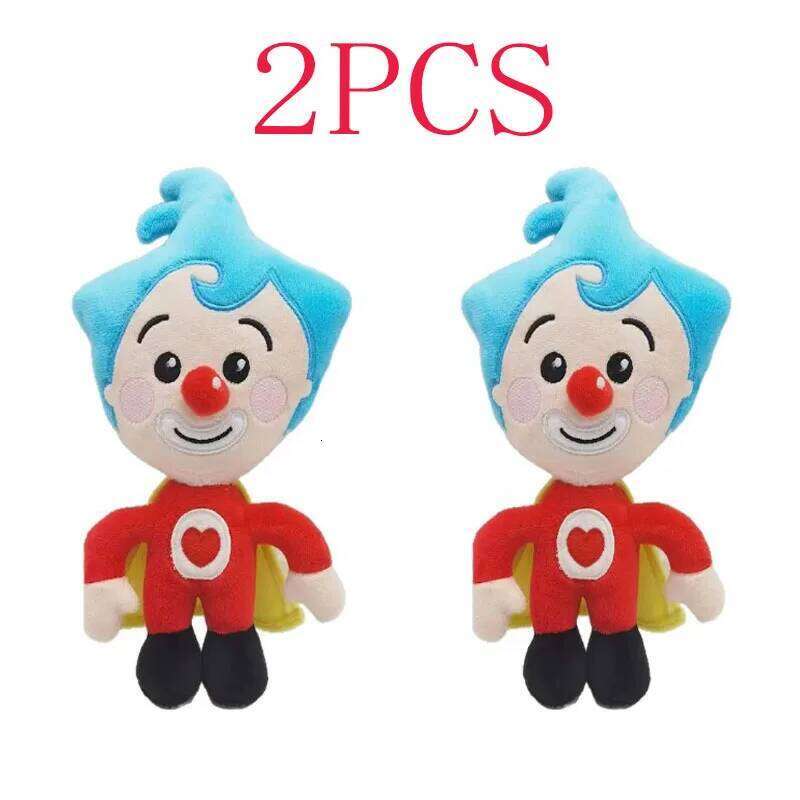 Jouet Plim Clown enfants, jouet en peluche doux, dessin anime Kawaii, beurre, cadeau d'anniversaire pour enfants Y260128