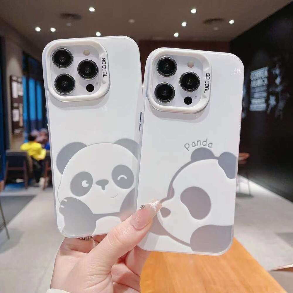 Cute Panda Compatible with Apple 17 Adorable iPhone 16 Max Phone Case 15 Plus Niche 14 Pro S260128