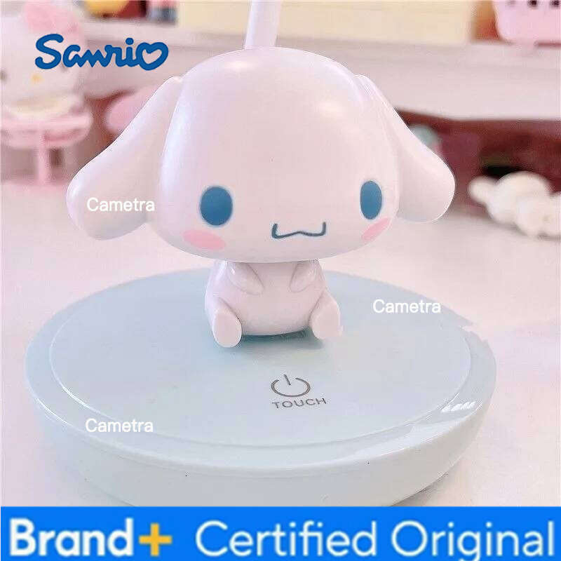 Sanrio Cinnamoroll My Melody Learning Foldable Desk Lamp Anime Cartoon High Beauty LED Student Bedroom Homework Specific Night Light H260128