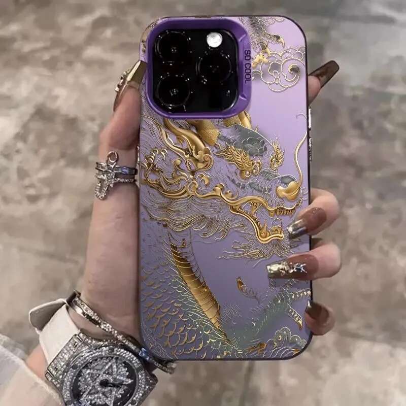 Chinese Dragon Suitable for Apple 17 Max Phone Case 16 Plus Cartoon 15 Pro Simple 13 Mini Premium S260128