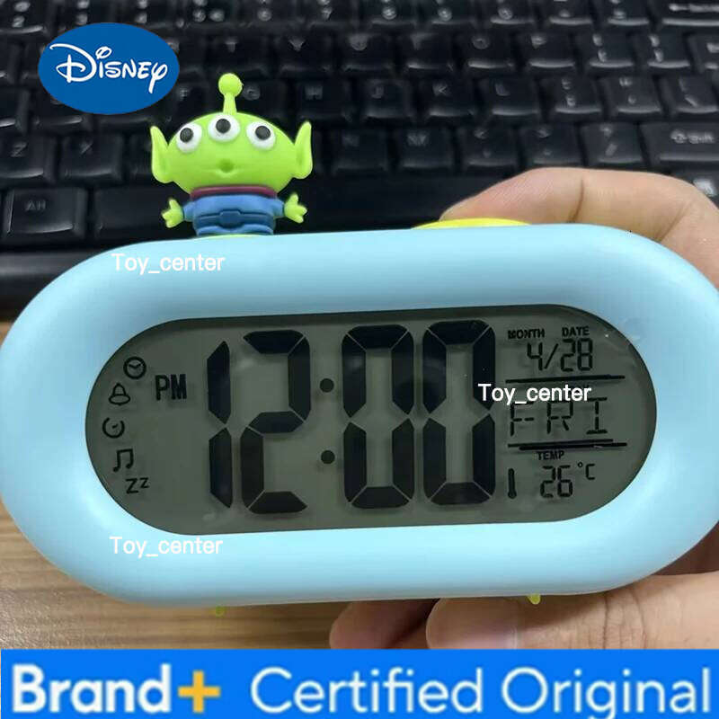 Disney Genuine Children'S Smart Electronic Alarm Clock Doll Voice Control Lighting Is A Must-Have For Students To Get Up H260128