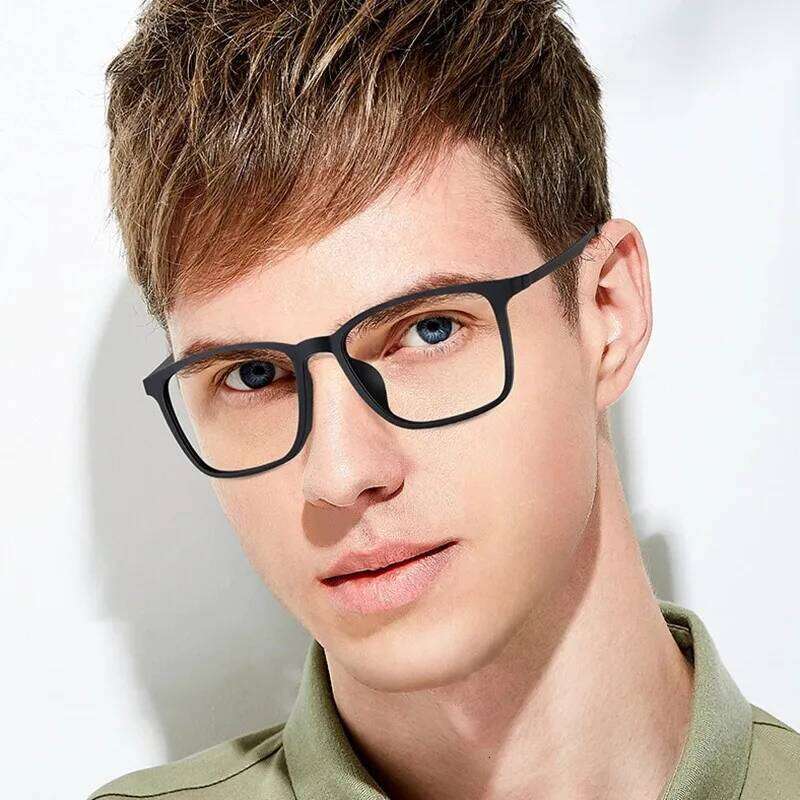 Ultralight Pure Titanium Photochromic Reading Glasses for Men Anti Blue Light Presbyopia Eyeglasses Resin Lens+0.5 0.75 1.75 2.5 26Y0128