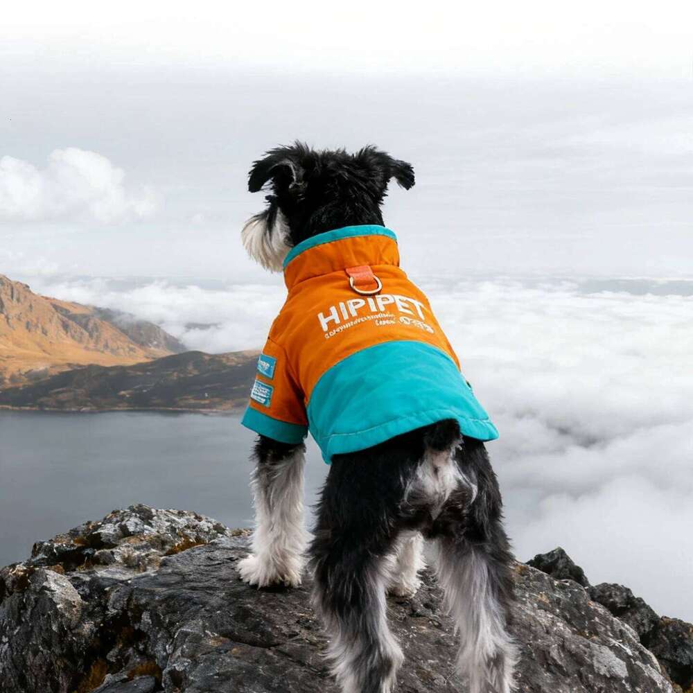 Winter Warm Windproof Dog Coat for Small Medium Dogs Thickened Two Legs Jacket Colorful Windbreaker Pet Designer Clothes 2026 XJ260127