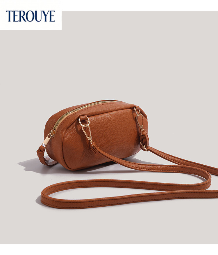 TEROUYE bag autumn and winter new French style cute and fashionable niche design bag versatile personalized women's shoulder bag