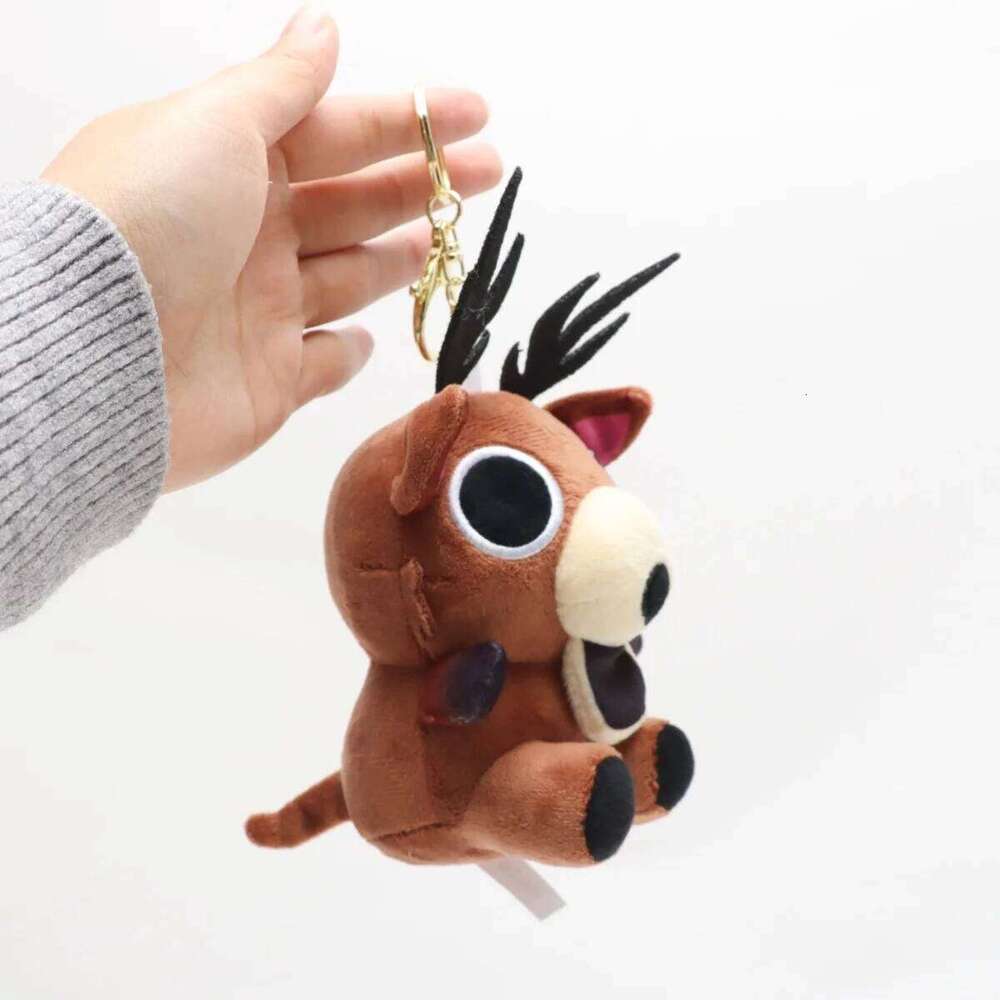 15cm 99 Nights in the Forest Plush Toys Stuffed Doll Deer Buddy Bag Charm for Kids Game Fans Halloween Christmas Gift Y260128