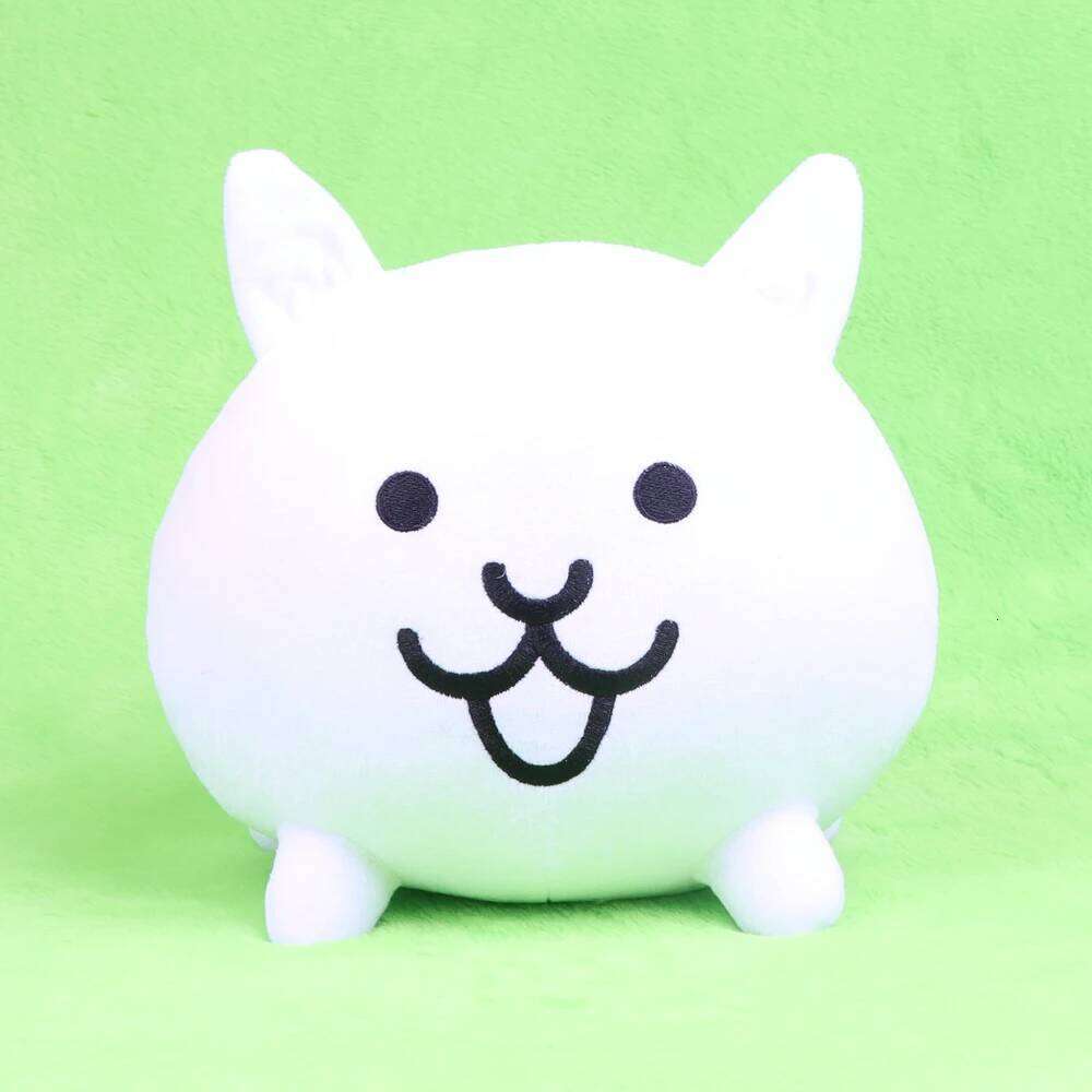 20cm The Battle Cats Kawaii Neko Cat Plush Doll Cute Anime Figure Toys Soft Stuffed Animal Toy Gifts for Children Y260128