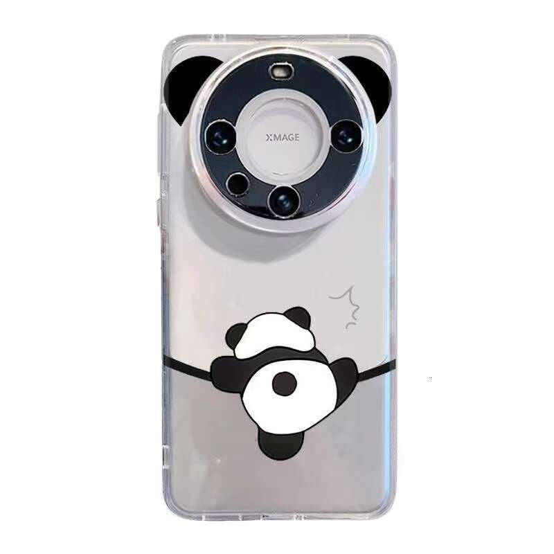 Naughty Panda Compatible with P70 Transparent Mate 70 Huawei Phone Case Honor 300 Shockproof Nova 13 Pro S260128