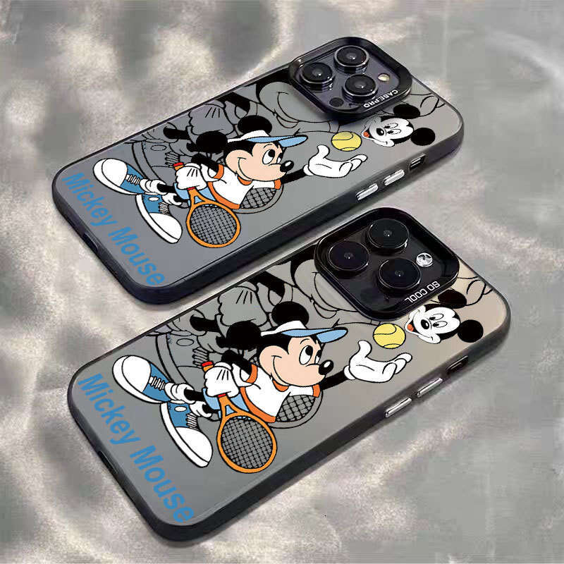 Tennis Mickey Compatible with Apple 15 Phone Case iPhone 17 Cross-Border 16 Pro Max Cartoon 13 Niche 14 S260128