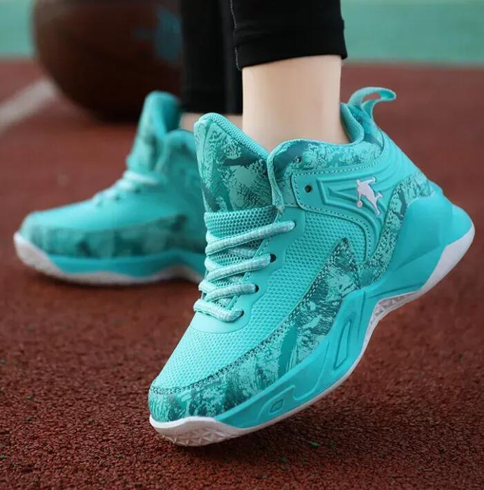 New Boys Fly Brand Basketball Shoes for Kids Sneakers Thick Sole Non-slip Children Sports Shoes Child Boy Basket Trainer Shoes Z 1.28-1