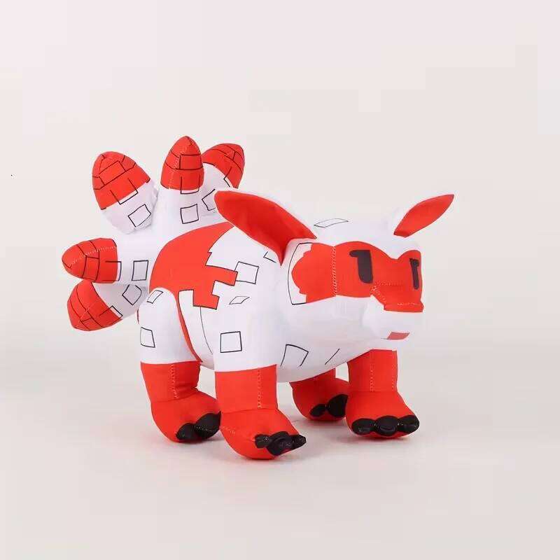 Raccoon Nine Tailed Fox Plush Toy Game Peripheral Grow A Garden Gift Kids Halloween Christmas Toys Dec Y260128