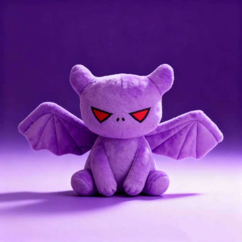 Cute 99 Nights In The Forest Plush Stuffed Animals Purple Bat Toy Game Fans Birthday Gifts Toys for Kids Christmas Y260128