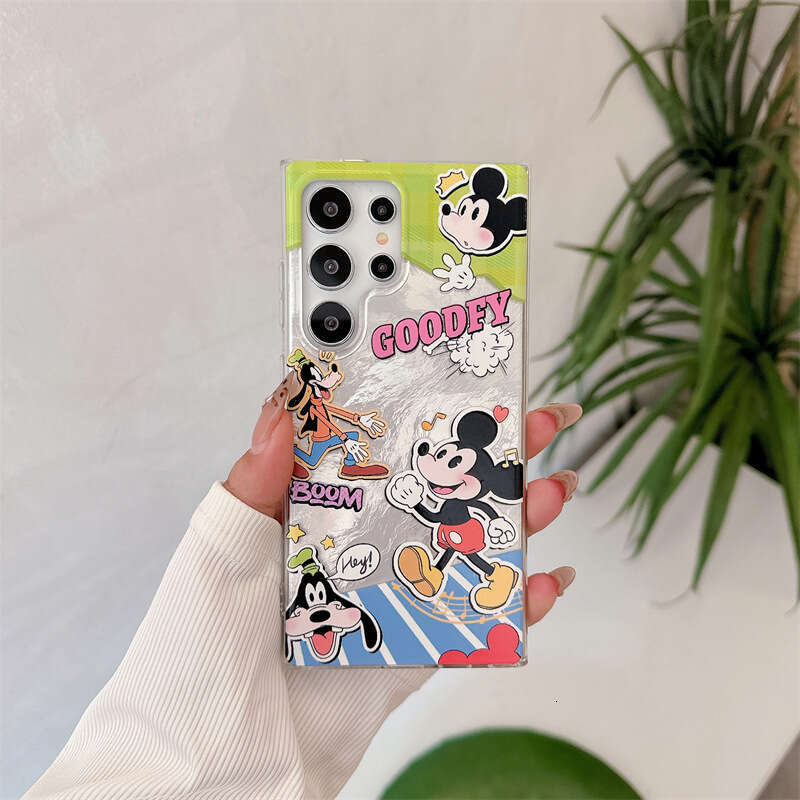 Cute Magnetic Laser Samsung Galaxy S26Ultra Phone Case Suitable for S22/S23/S24 S25plus S260128