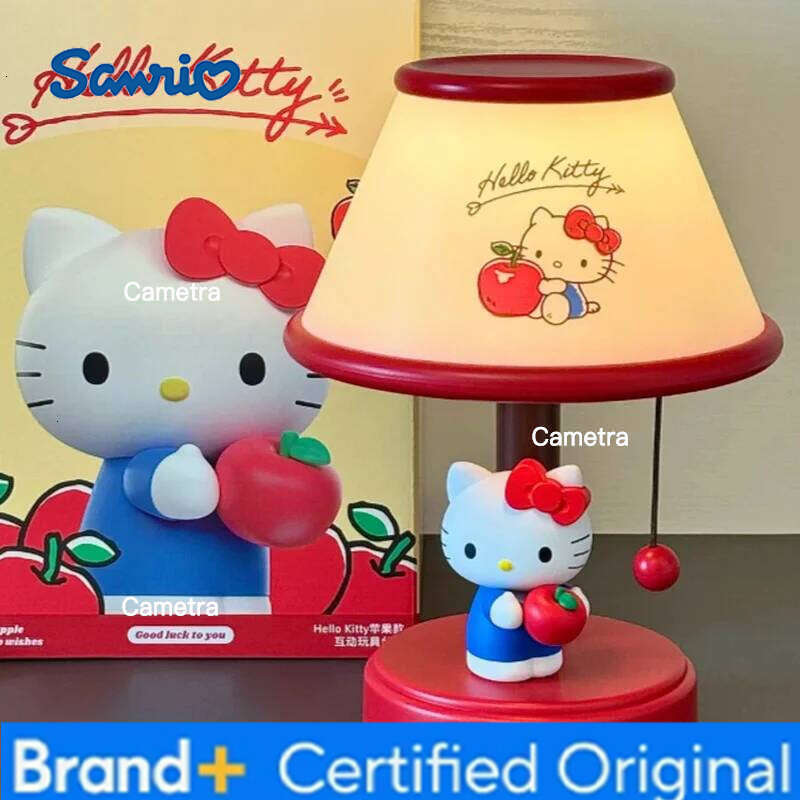 Sanrio HelloKitty bedside lamp, bedroom ambient night light tabletop decorative piece for girls Christmas gift H260128