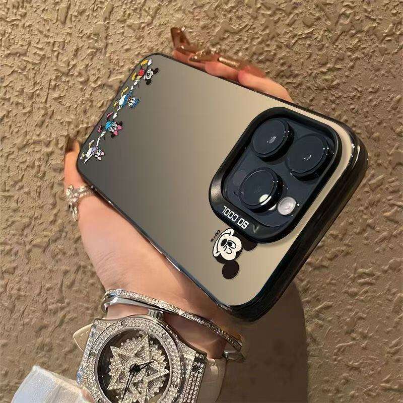Mickey Mouse Compatible with Apple 17 Pro Max Phone Personality Vitality Case iPhone 16/15/14 European and American 13 S260128