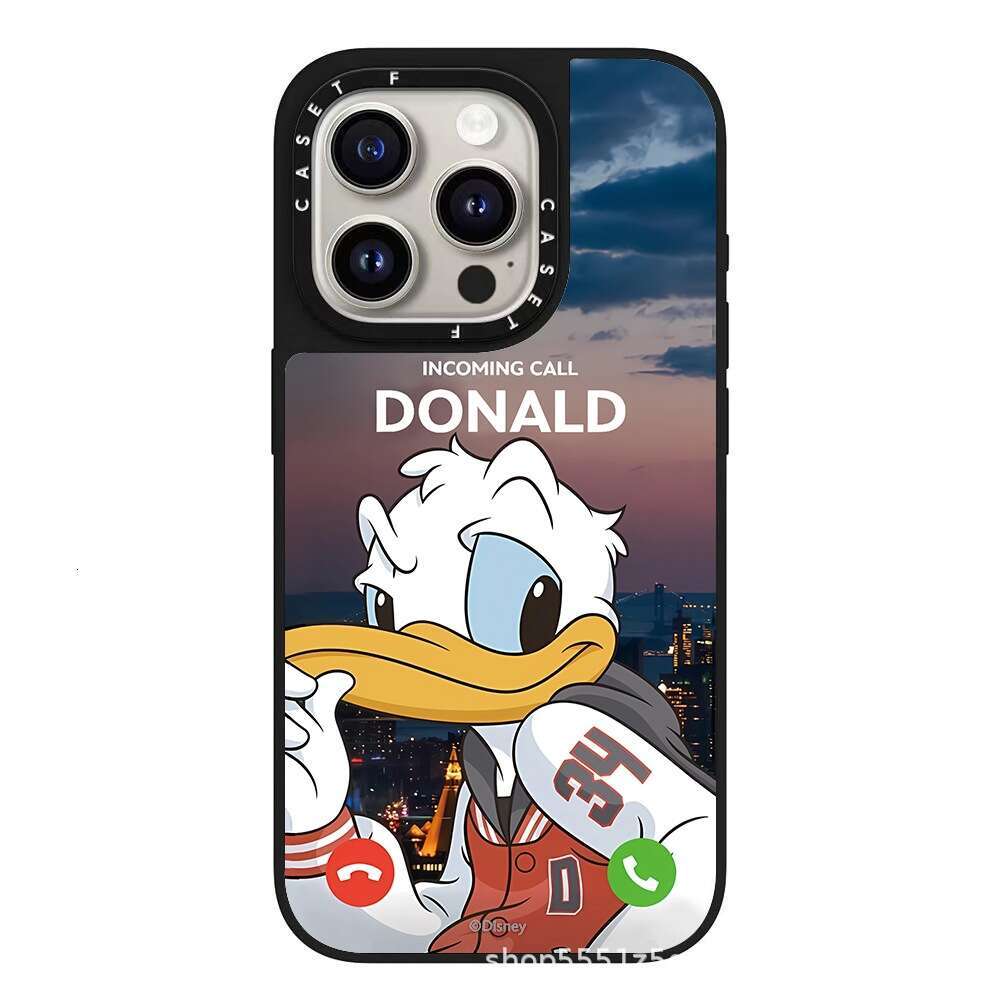CASE New Mickey Friends Call iPhone 16 Compatible with Apple 17 Pro Max Phone Case Donald Duck Shockproof S260128