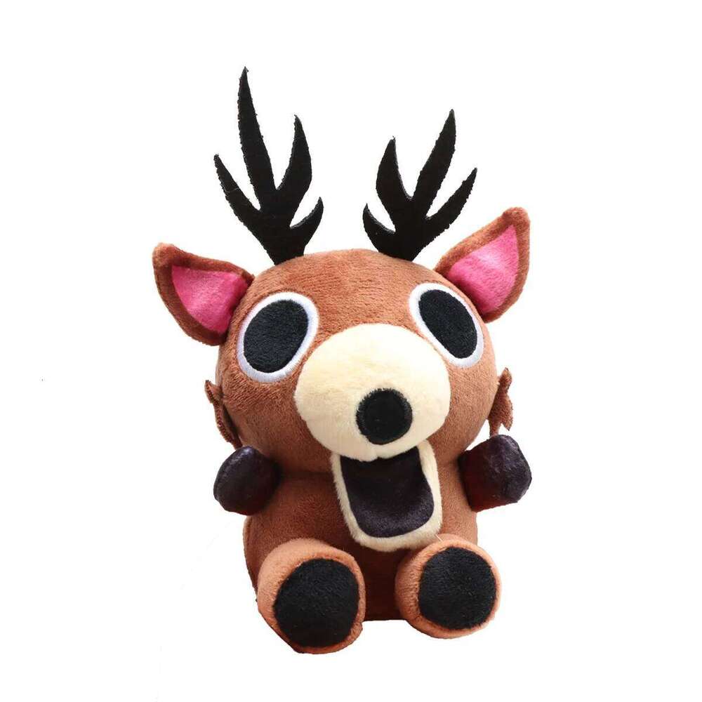 15cm 99 Nights in the Forest Plush Toys Stuffed Doll Deer Buddy Bag Charm for Kids Game Fans Halloween Christmas Gift Y260128
