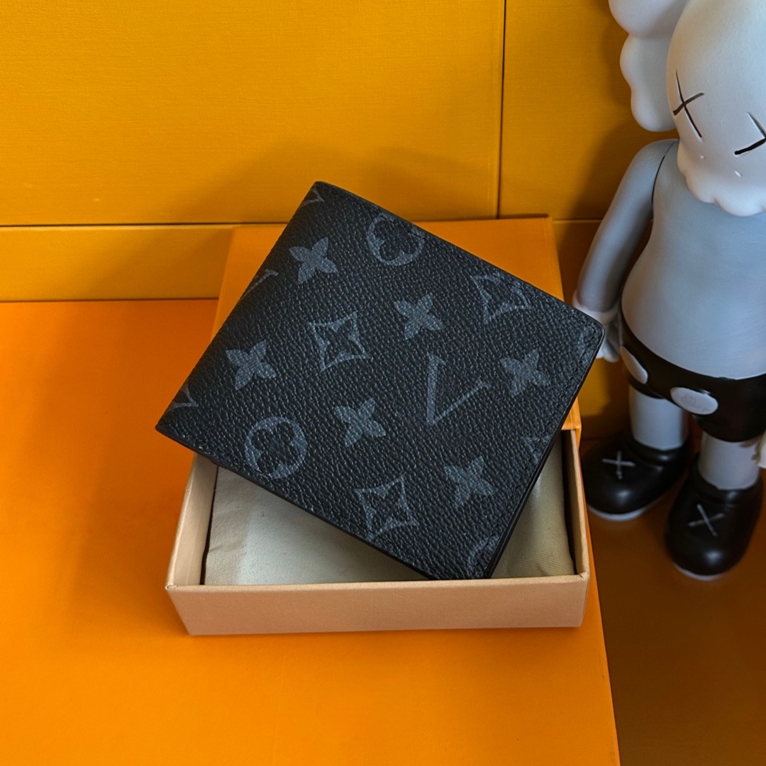 High quality Designers Luxury Genuine Leather Wallets cardholder France Paris plaid style luxurys mens wallet designers women wallet Purse Crossbody Bag with box