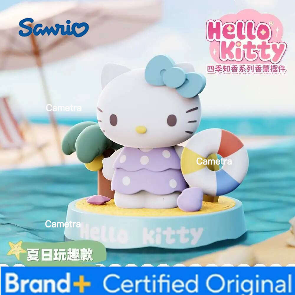 Sanrio Hello Kitty Aromatherapy Car Ornament Practical High-End Birthday Gift for Girls Ideal Friend Present H260128