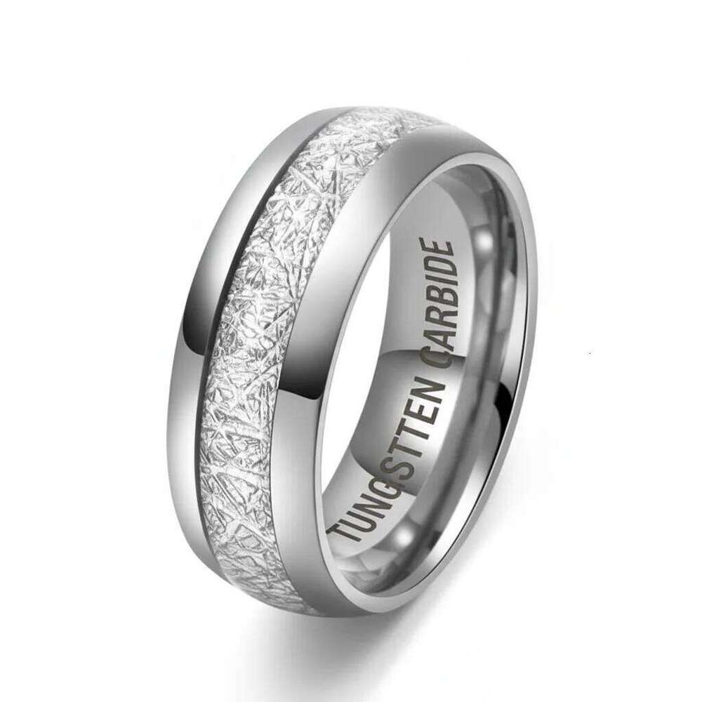 Tungsten Carbide Rings Brushed Matte Finish 4/6/8mm Wedding Bands Scratch Proof Hypoallergenic Couple Jewelry XJ260127