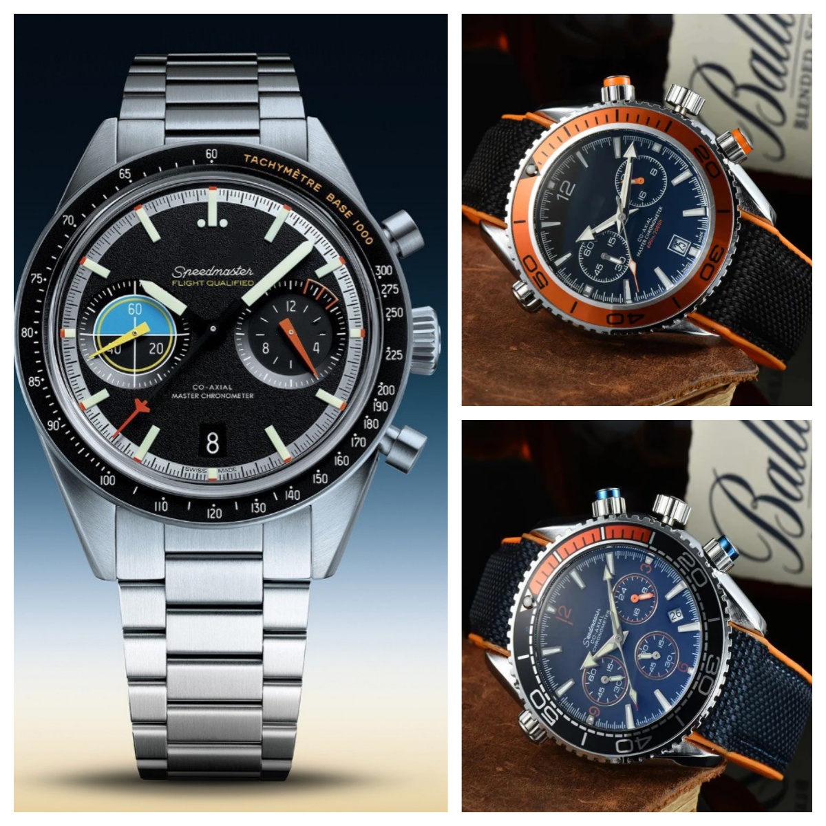 AAAAA speed mens c-axial master watch Men Watches Designer watch 44mm Quartz Mens Watch With Stainless Steel Fabric Strap Timepiece Fashion Clock sea master omgs0332