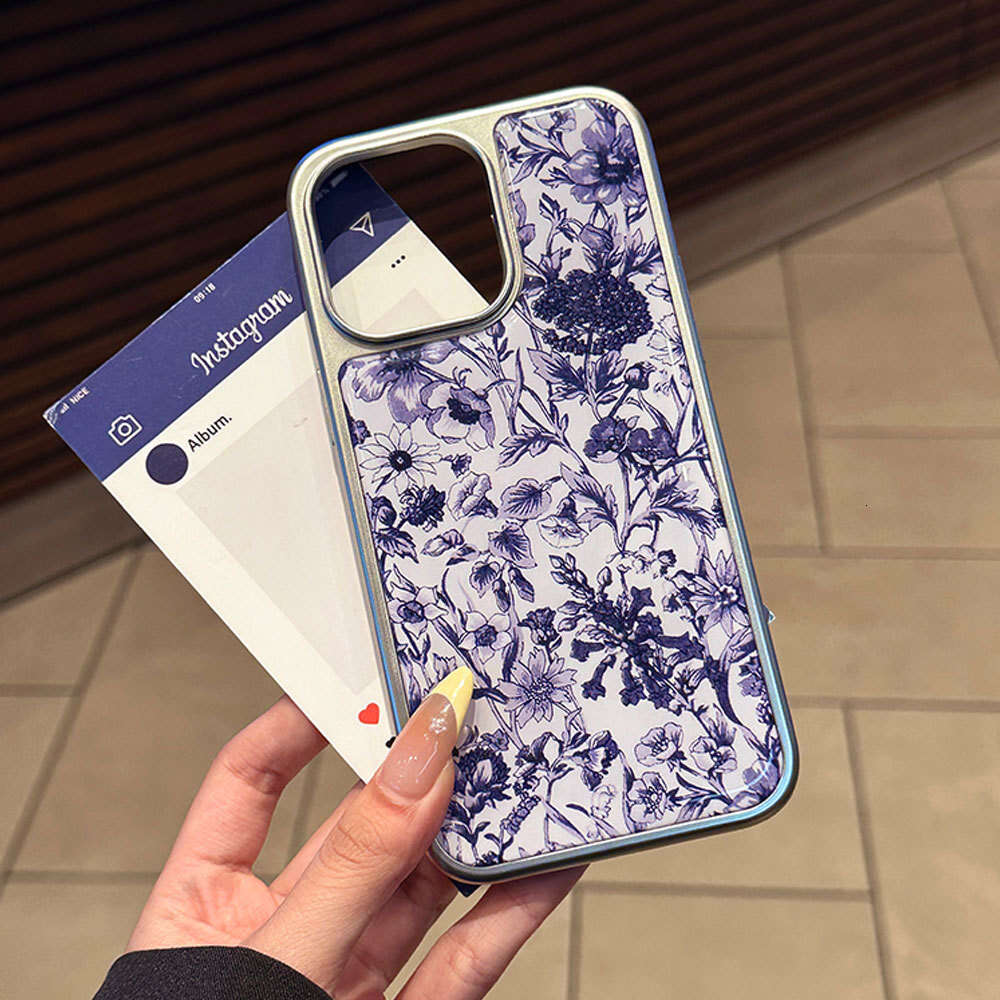 New Compatible iPhone 16 Pro Max Electroplated Phone Case Apple 15 Hard Edge Epoxy Protective Cover 14 Double Layer 13 S260128