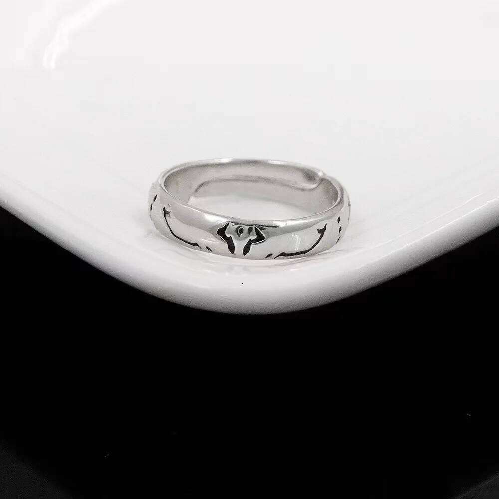 Anime Jujutsu Kaisen Ryomen Sukuna Itadori Yuji Ring Cosplay Metal Opening Adjustable Unisex Rings Jewelry Prop Accessories Gift XJ260127