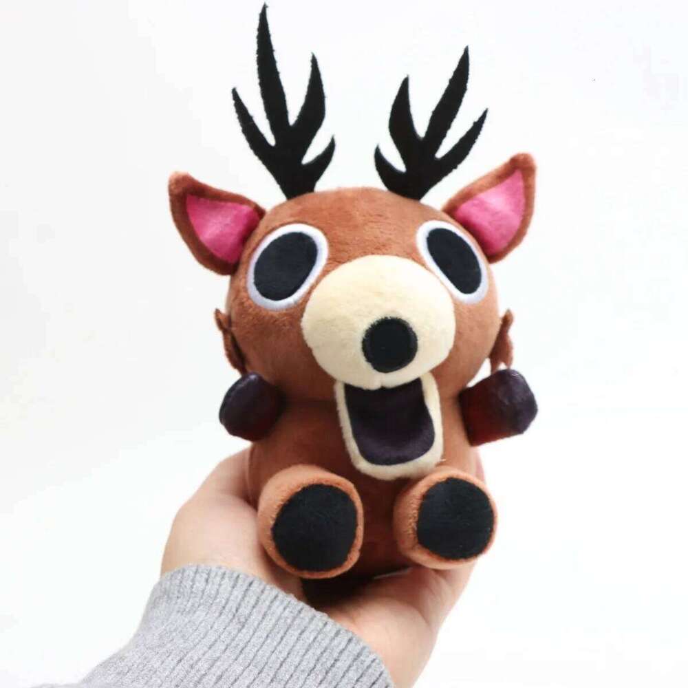Mini Kawaii Plush Toys 99 Nights in the Forest Anime Animal Deer Buddy Bag Charm Kids Idea Christmas Gifts Home Decor Y260128