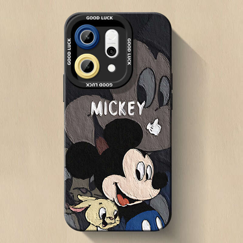 Mickey Minnie Compatible Oppo Reno14 Phone Case Reno13 Women Reno12 Pro+ Protective Cover 11 Full Coverage 9P S260128