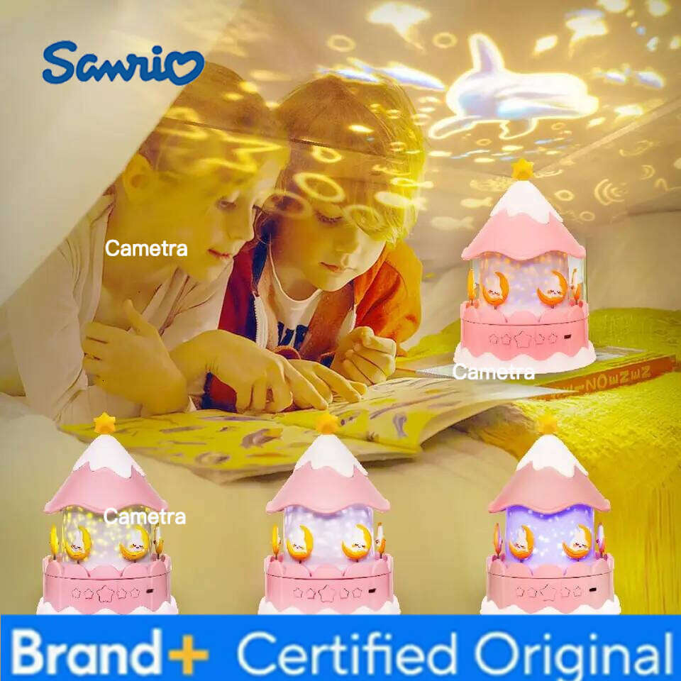 Sanrio Star Galaxy 21 in 1 Starry Sky Projector with 360 Rotating Timer Atmosphere Lamp for Kids Birthday Xmas Gifts Decor H260128