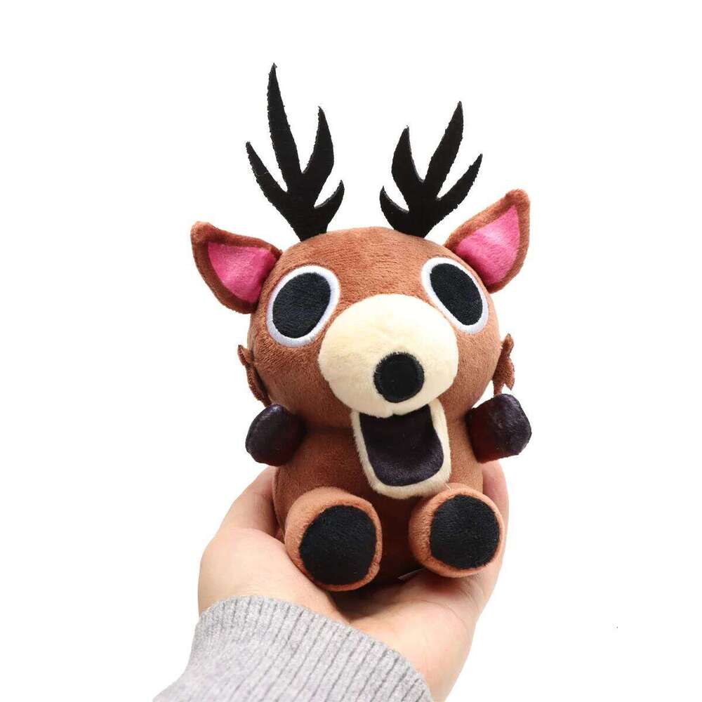 15cm 99 Nights in the Forest Plush Toys Stuffed Doll Deer Buddy Bag Charm for Kids Game Fans Halloween Christmas Gift Y260128