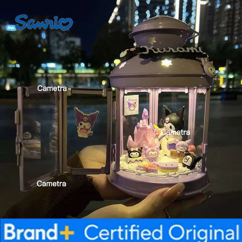 Sanrio New Hello Kitty Kuromi My Melody Cinnamoroll Creative Personality Cartoon Cute Girly Heart Tabletop Decoration Night Light Gift H2601281