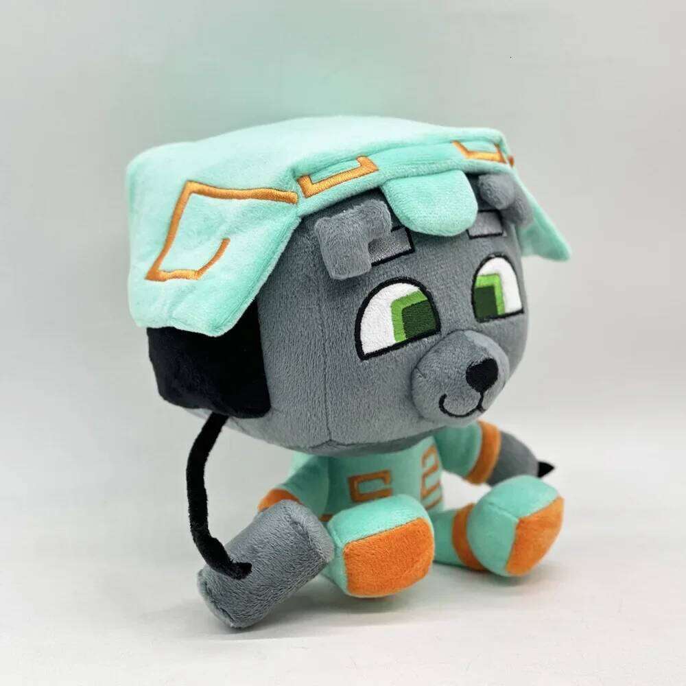 Bobicraft gitd wolf plush Anime Toy Stuffed Animals Soft Plush Children Gifts Doll Birthday Y260128