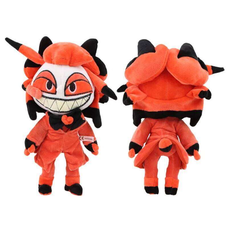 30cm Plush Radio Demon Cute Alastor Doll Cartoon Anime Toy Soft Stuffed Gift Toys For Kids Christmas Y260128