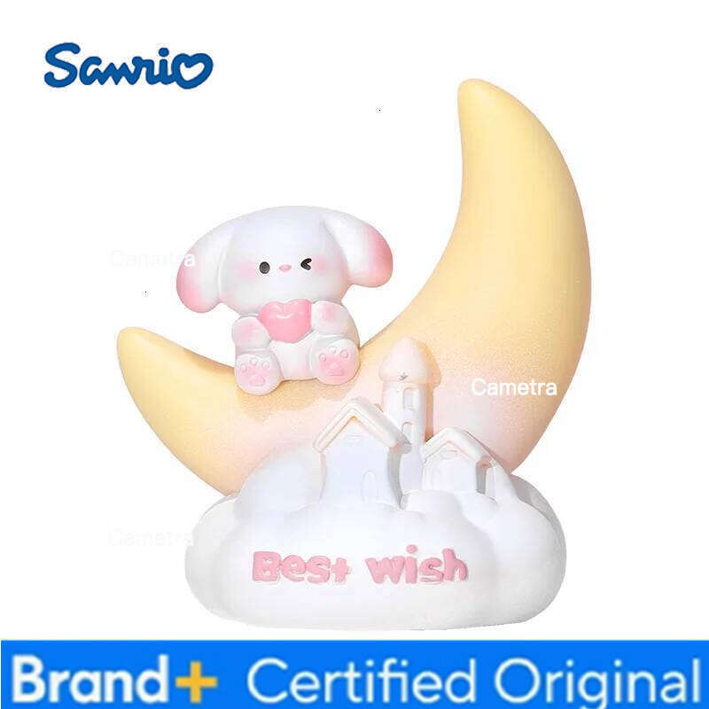 Sanrio Sweetheart Dog Cartoon Night Light Creative Bedroom Bedlight Decoration For Children'S Birthday Gift Cute Animal Shape Lamp H260128
