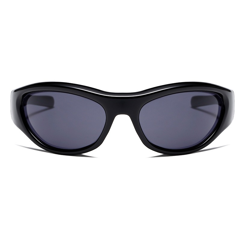 Sunglasses Wrap birthday gift Y2K Futuristic Around Unisex Cycling Sport UV400 Protection Trendy Shades