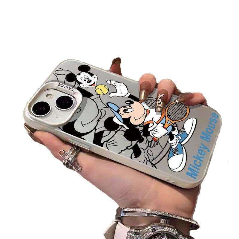 Cute Cartoon Mickey Goofy Compatible with iPhone 15 Pro Max Apple 14/13/12 Phone Case New Niche S260128
