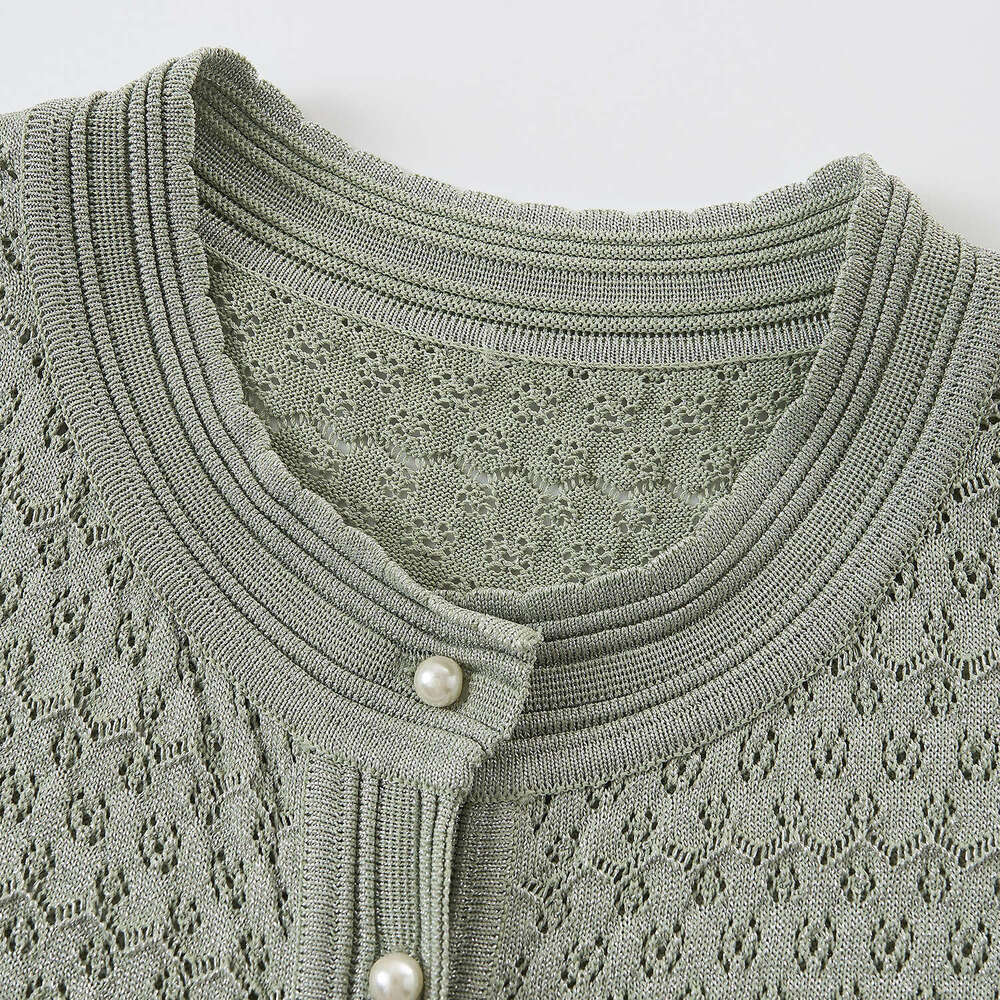 2026 Spring/Summer New Cutout Pattern Round Neck Single breasted Elegant Fashion Long Dress for Children