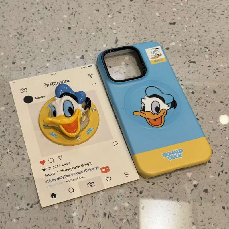 Cartoon Creative Mickey Mouse Minnie Magnetic Suitable for iPhone 16 Pro Max Apple 15 Phone Case 14 New Model 13 S260128