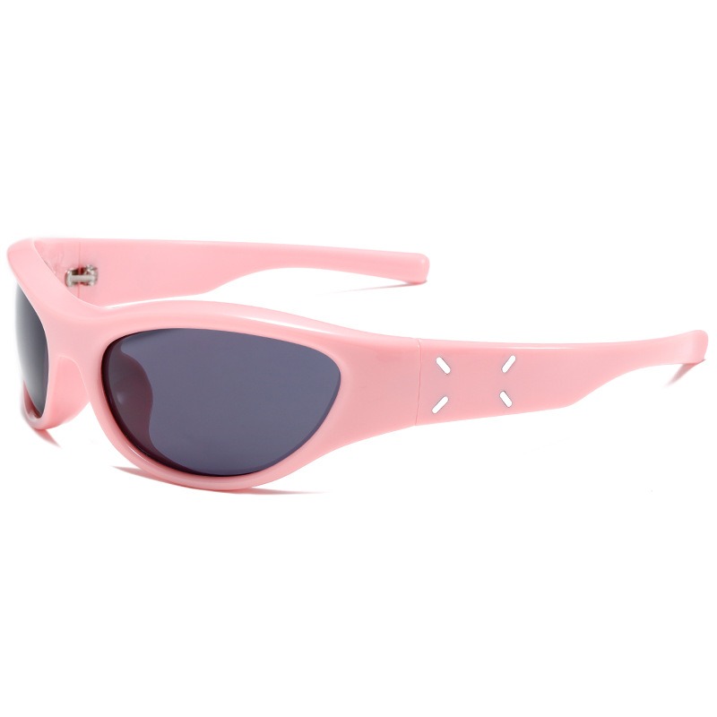 Sunglasses Wrap birthday gift Y2K Futuristic Around Unisex Cycling Sport UV400 Protection Trendy Shades