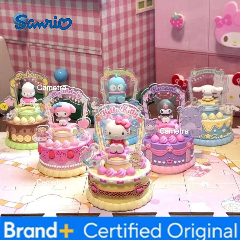 Sanrio New Sweet Bakery Series Trendy Blind Toy Model Handmade Exquisite And Interesting Toys Mysterious Surprise Box H260128
