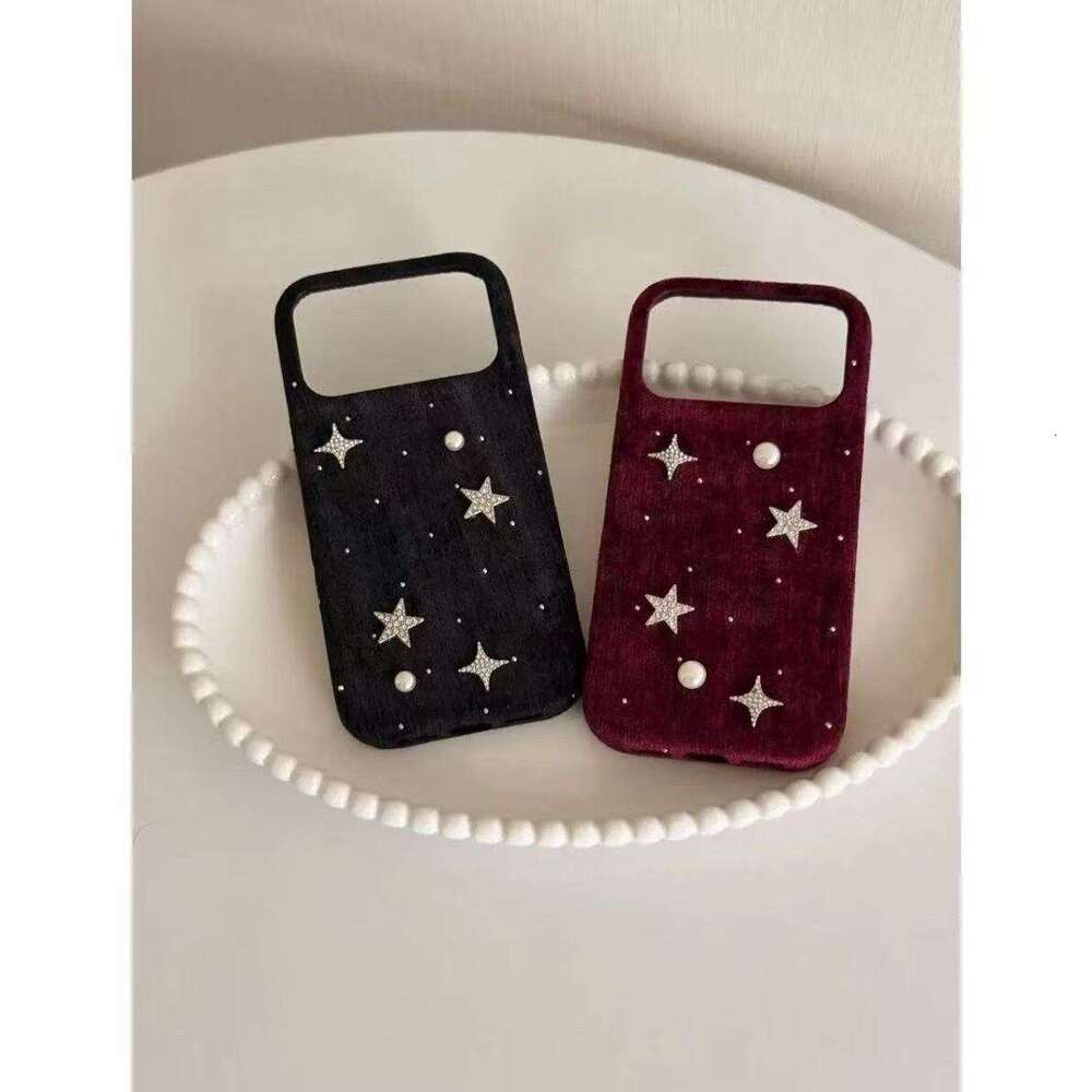 Year of the Horse New Wine Red Starry Sky Suede 13 Compatible with iPhone 17 Pro Max Apple 16 Phone Case 15 Trendy 14 S260128