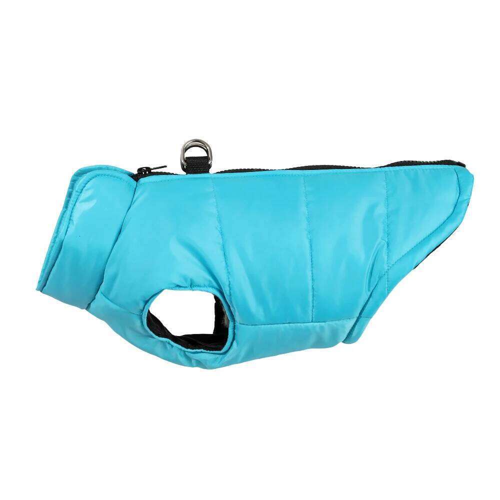Waterproof Pet Dog Jacket For Small Medium Dogs Cats Winter Warm Puppy Coat Vest With D-ring Solid Color Chihuahua Pug Clothing XJ260127