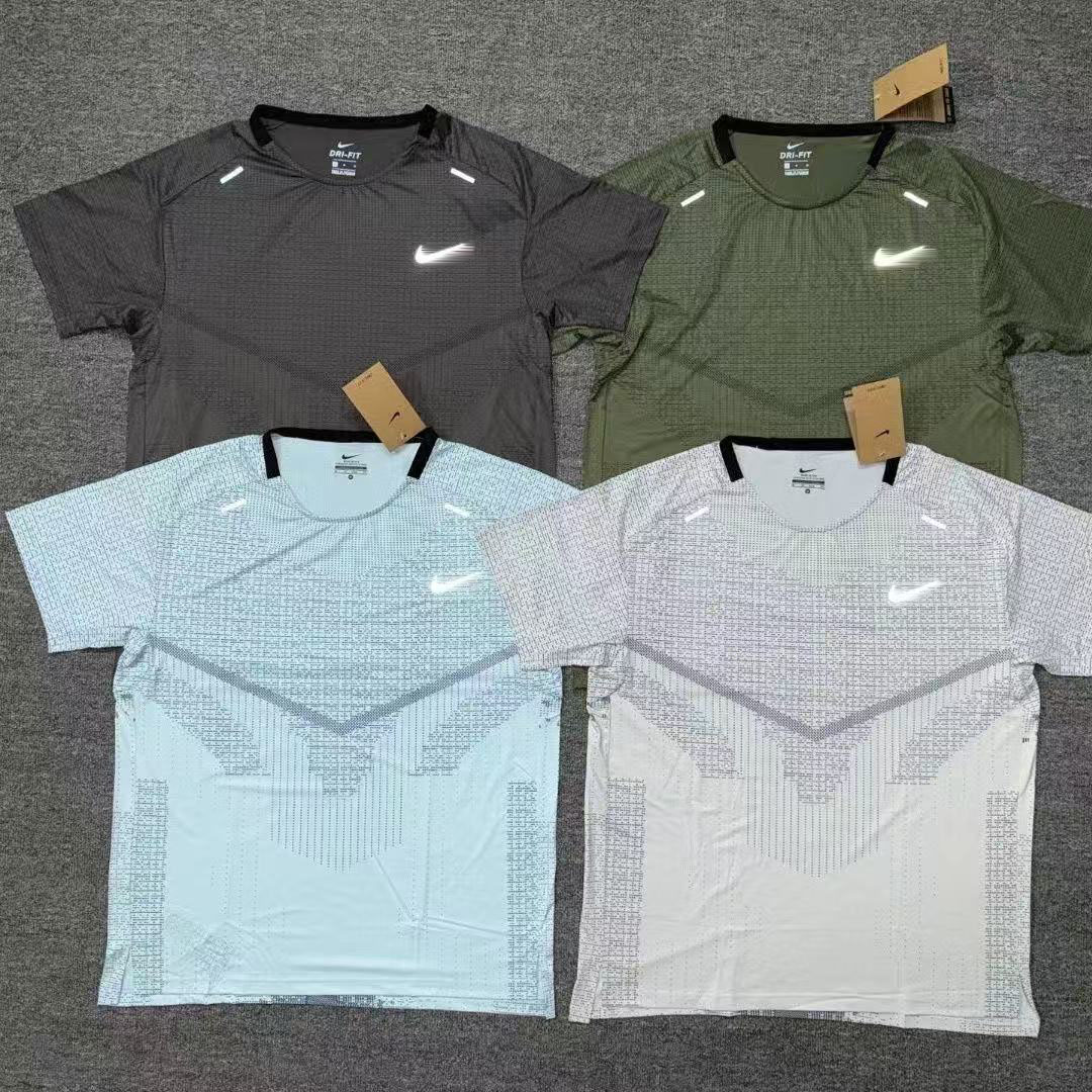 Niki Tech Fleece Mens Quick Dry T-Shirt Shorts Set Breathable Sportswear Lightweight Running Gym Jogger Summer Training Outfit Jacket Pants