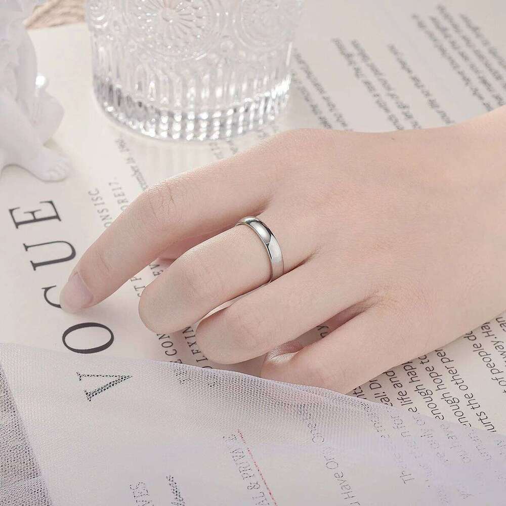 Plated Gold Colour Fashion Women's Simple Couple's Wedding Ring Engagement Jewellery Gift XJ260127