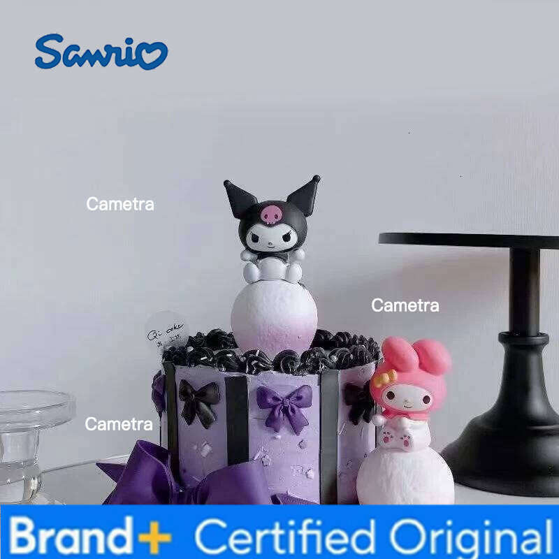 Sanrio Anime Hello Kitty Kuromi Cinnamoroll Melody Night Glowing Children Toy Bedside Lamp Kawaii Birthday Light Ball Gift H2601281