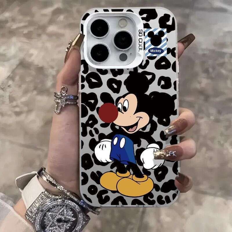 Red Nose Mickey Compatible with Apple Phone iPhone 16 Pro Max Cute 14 Niche 13 Hard Case 15 S260128