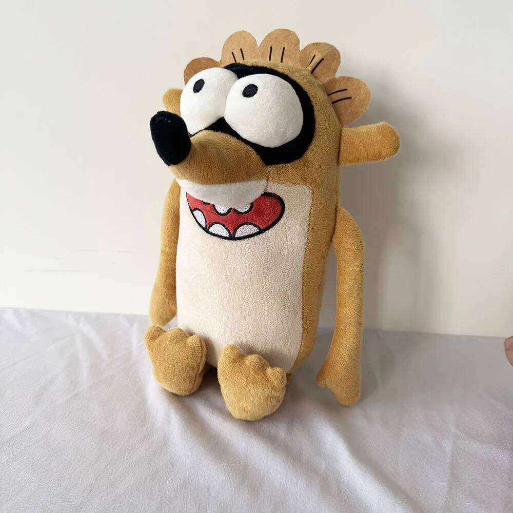 New 25cm Regular Show Plush Toys Cartoon Cute Soft Stuffed Dolls For Kid Birthday Christmas Gift Y260128