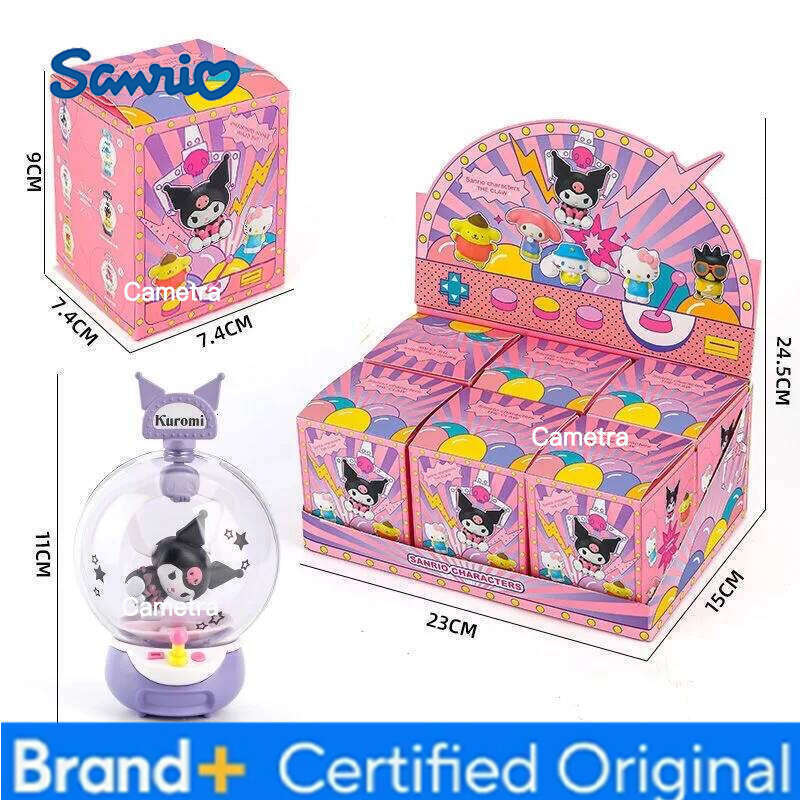 Sanrio series claw machine model kuromi hellokitty toys boys and girls holiday gift table bedside decoration H260128