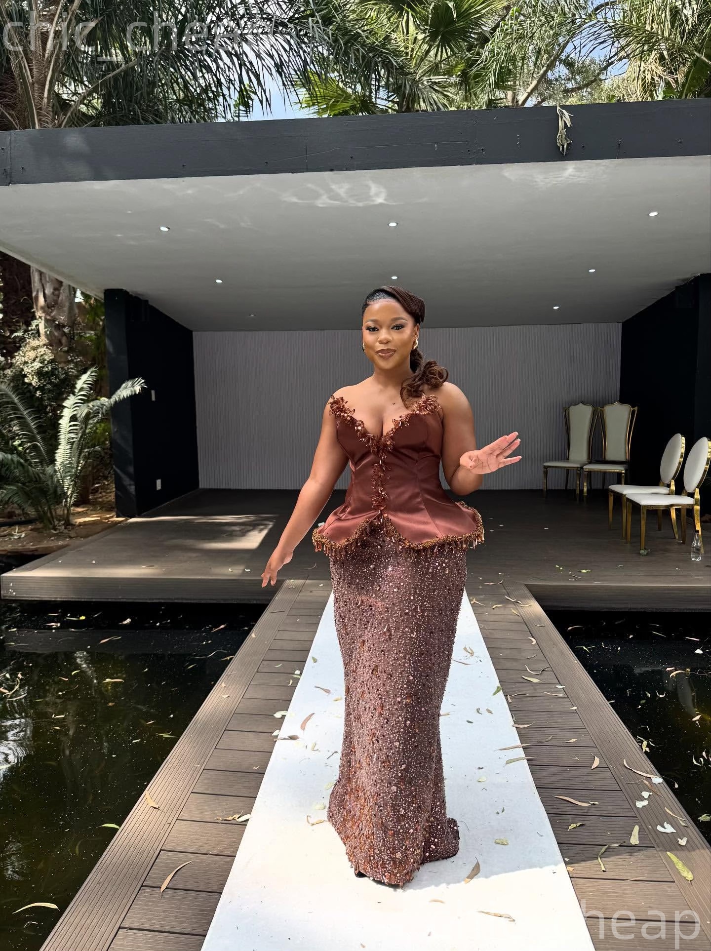 Aso Ebi Brown Sheath Prom Dresses 2026 Beaded Crystals Sweetheart Sequined Evening Formal Party Second Birthday Engagement Gowns Dress For Special Occ
