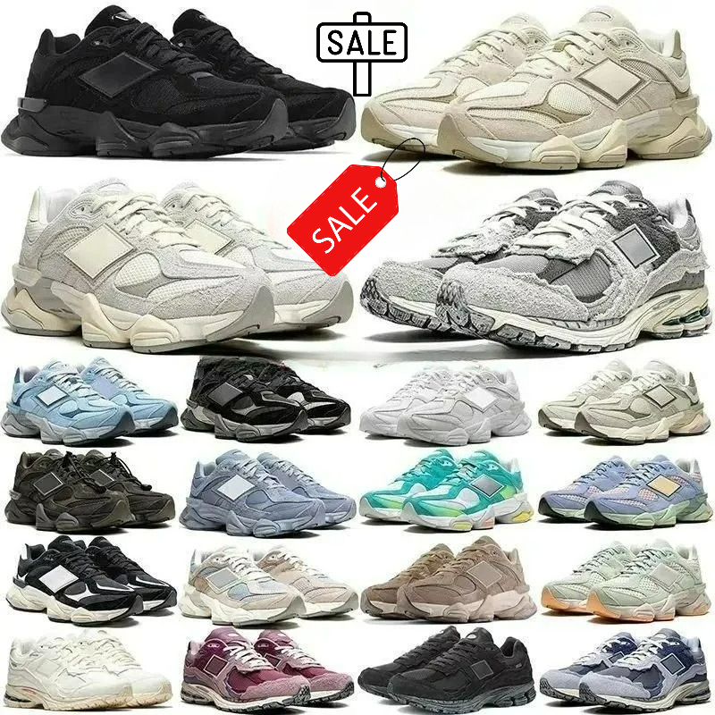 2026 Designer shoes men woman sneakers Shoes Sallt Quartz Grey Triple N9060 Black White Green Various styles in blue, beige and red trainer Outdoor sport sneaker shoes